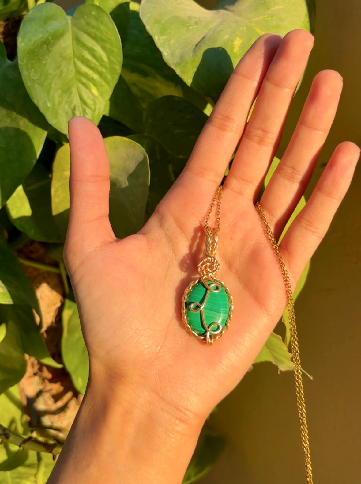 Malachite Pendant