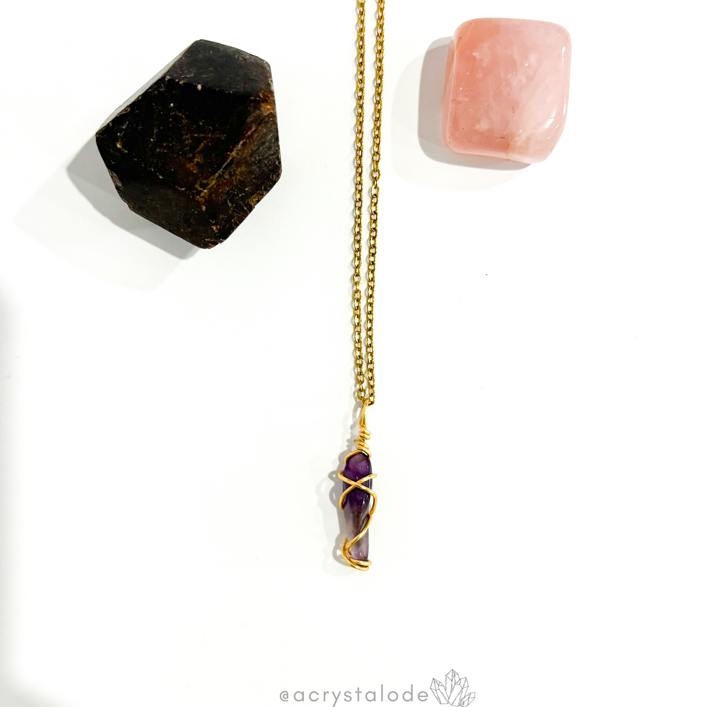 Amethyst Mini Handmade Pendant