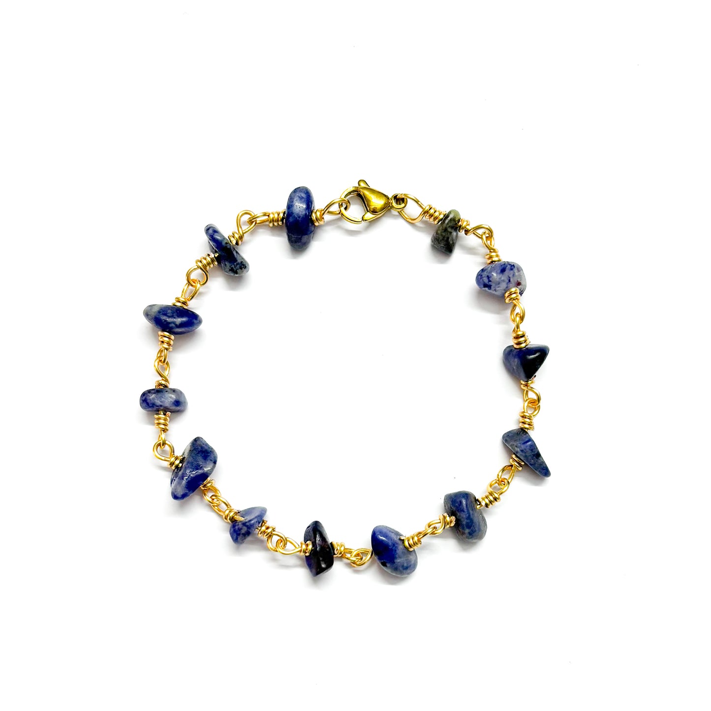 Sodalite Chunky Bracelet