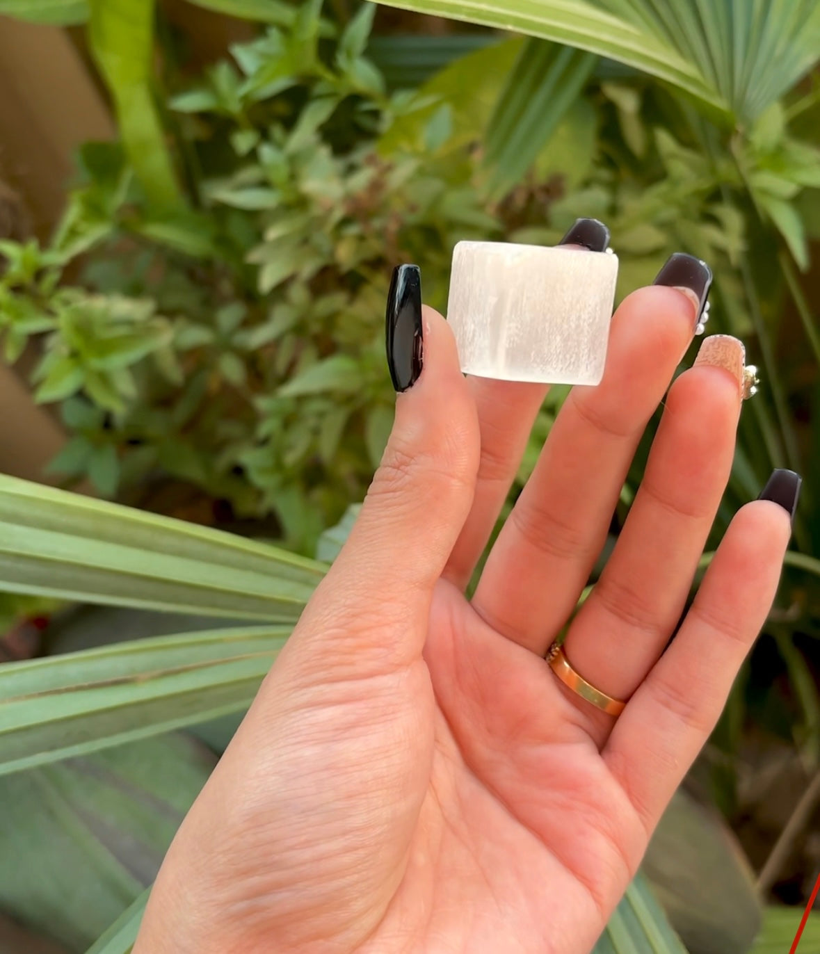 Selenite Raw Cube