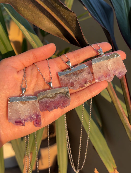 Amethyst Slab Pendant