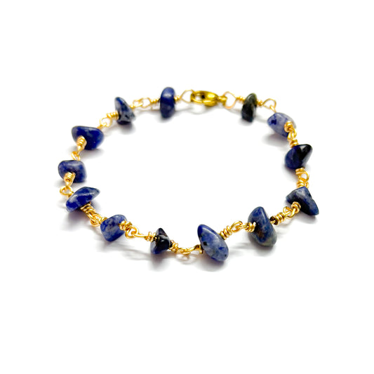 Sodalite Chunky Bracelet