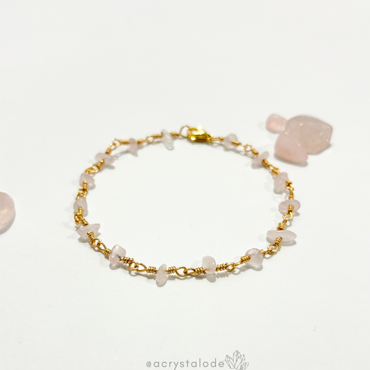 Rose Quartz Bracelet