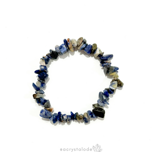 Sodalite Chip Bracelet