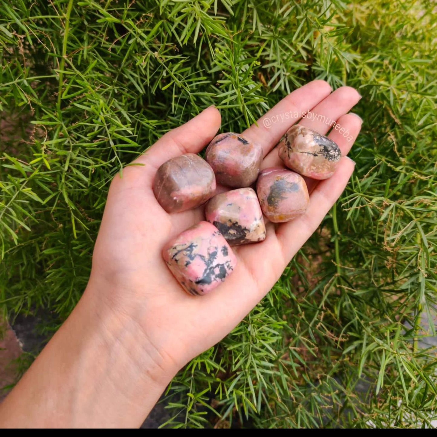 Rhodonite Tumbled Stone