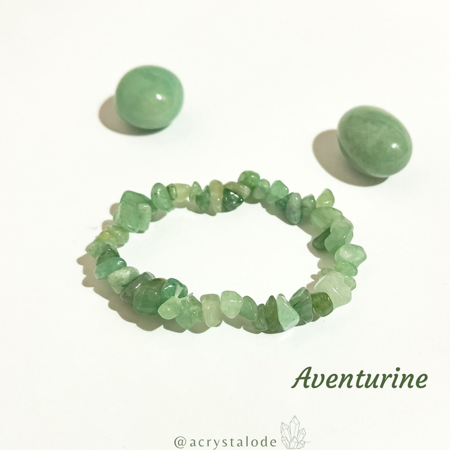 Aventurine Crystal Chip Bracelet