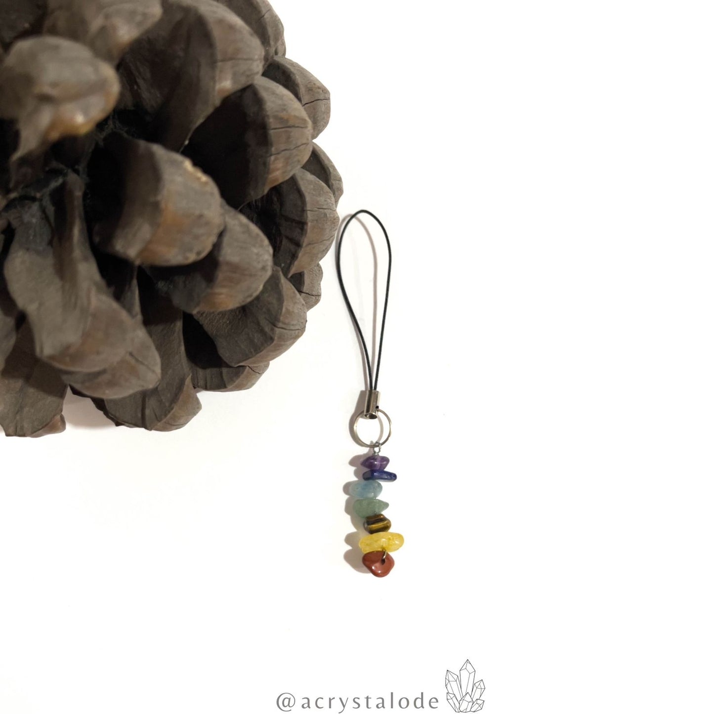 Seven Chakra Phone Charm